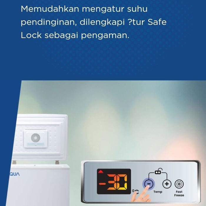 AQUA JAPAN AQF150TF - CHEST FREEZER 146L AQUA JAPAN AQF-150TF