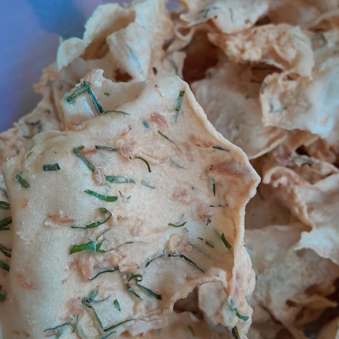 Peyek Udang Rebon Daun Jeruk 150 Gram