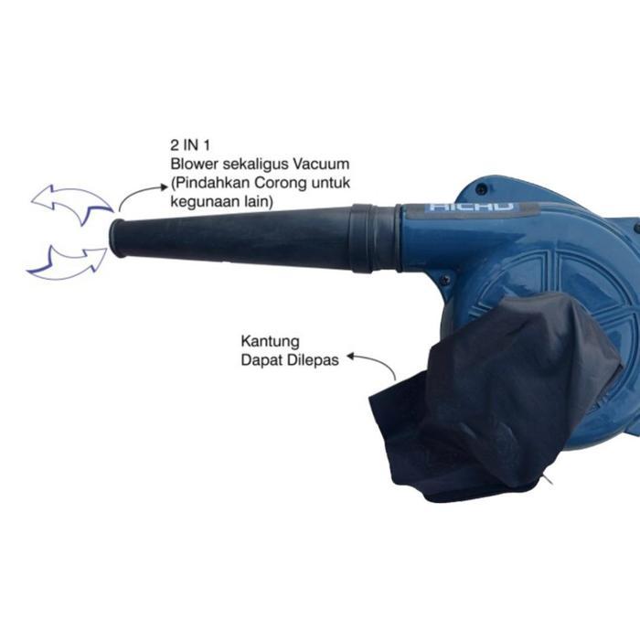 "New" Hand Blower Angin Kencang Listrik Blower Keong Portable RICHU