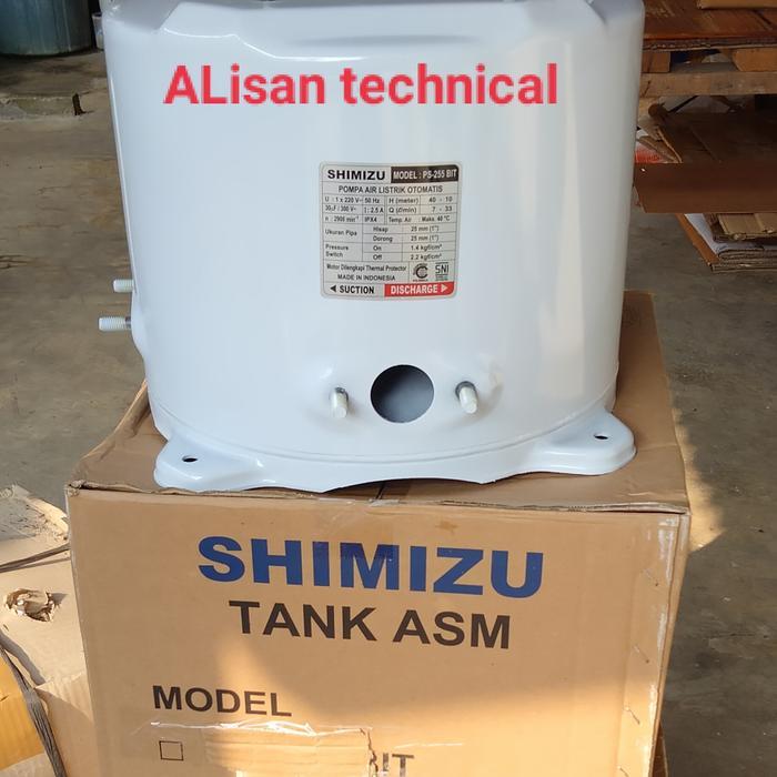Tabung Tangki Pompa Air Otomatis Shimizu Ps 255 Asli Original