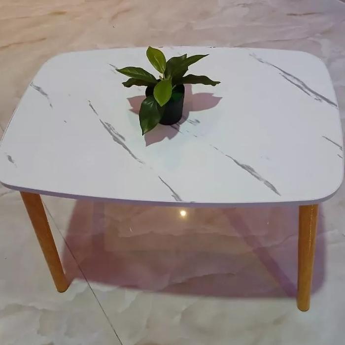 Informa - MEJA RUANG TAMU NINIMALIS COFFEE TABLE / MEJA SOFA MULTIFUNGSI-MEJA POLO