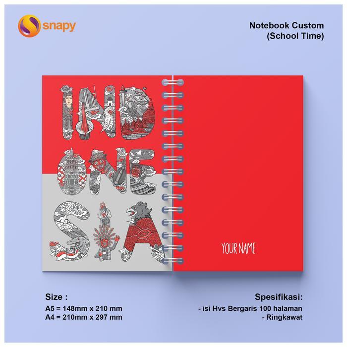 [] Notebook Custom Hardcover BARU