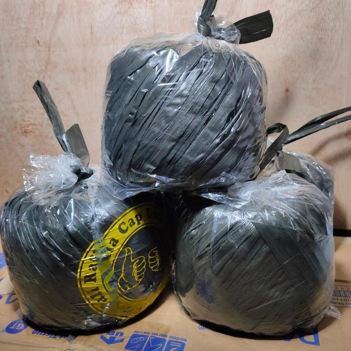 "New" tali rafia hitam tali hitam rafia hitam pengikat