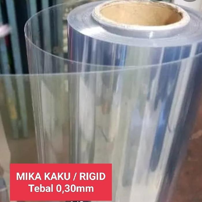 Promo Plastik Mika Kaku 0,30Mm Lebar Bahan 137Cm Per 100Cm Sale