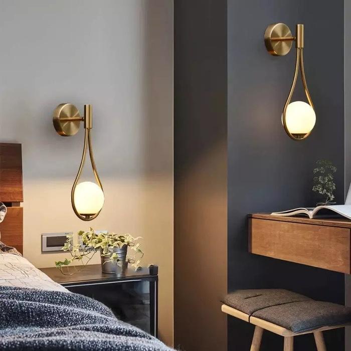 Lampu Dinding Hias Minimalis Lorong Hotel Sudut Kamar Tidur