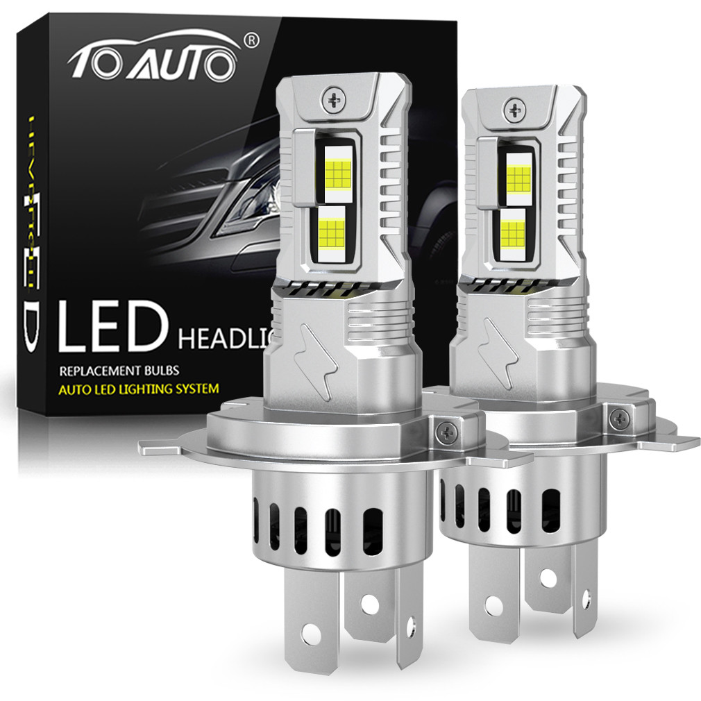 TOAUTO H4 LED Light 100W 20000LM 9005 9006 H11 H7 LED Headlight Canbus 36 CSP Car High Close Lamps