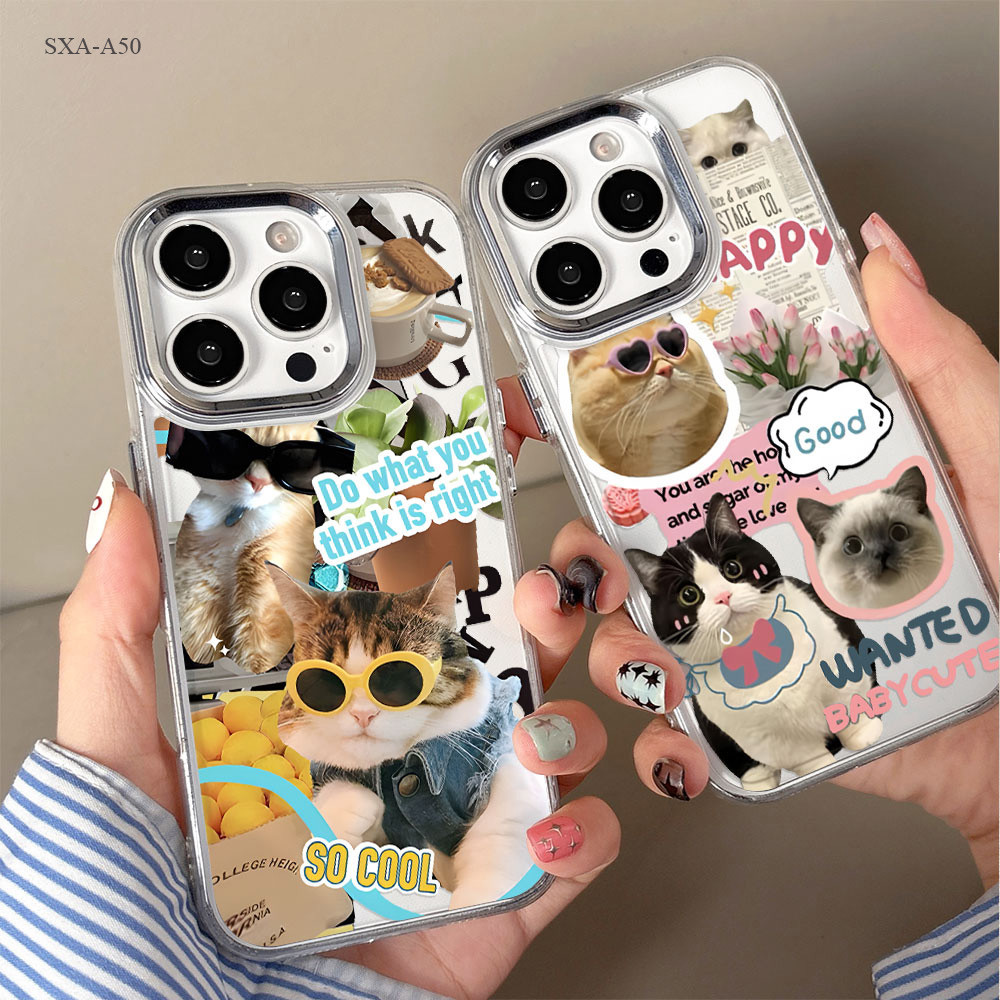 Transparent Softcase For Compitable With Samsung Galaxy A55 A52 A51 A50 A71 A50S A52S A30S 5G Case C