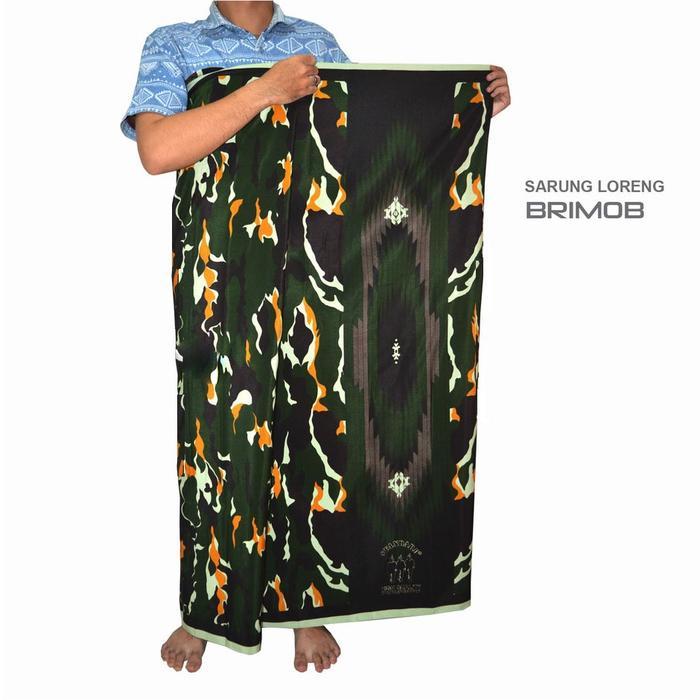 Sarung Loreng Muslim Dewasa Kain Halus Nyaman Motif Brimob,Nkri, Libanon,Kopasus,Malvinas,Auri Navy