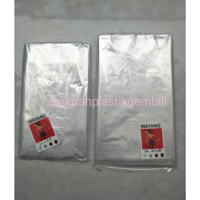 Plastik PP Wayang uk. 22 x 40 dan 20 x 35