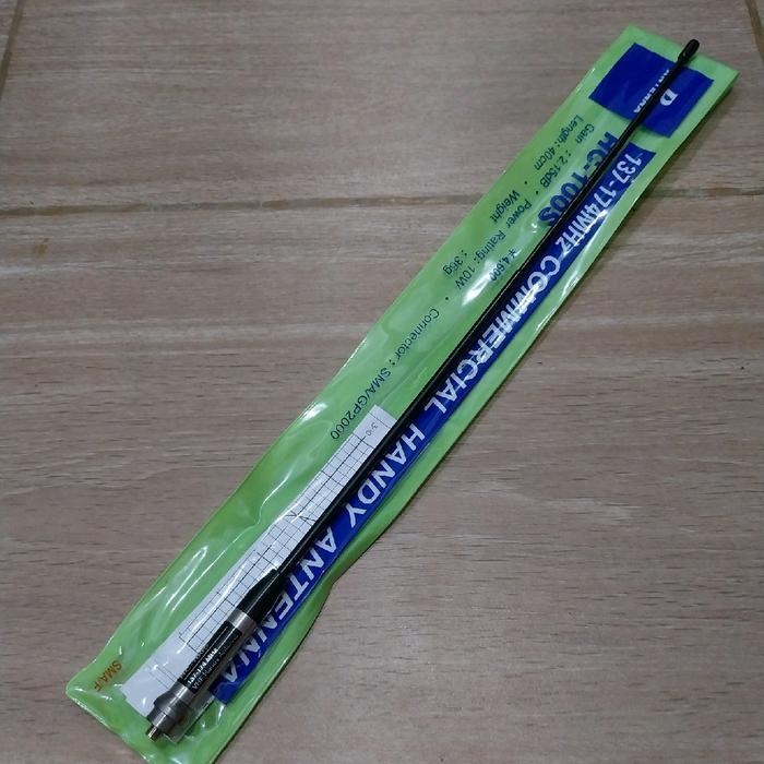 ANTENA HT JARAK JAUH HC100S VHF FEMALE ORIGINAL D ANTENNA COCOK BUAT MOTOROLA X8 X9 HX370S HX380S GP