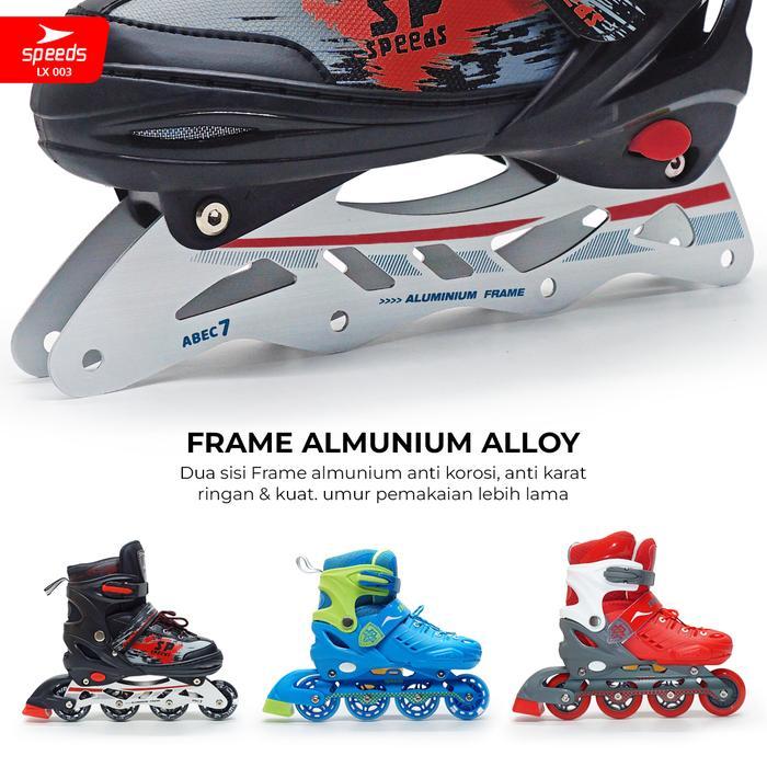 Sepatu Roda Anak Power King Inline Roda Full Karet 666 barang impor