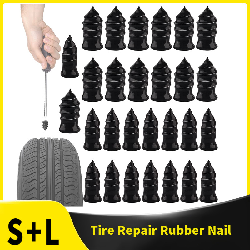 Tire Repair Rubber Nail Auto Motorcycle Vacuum Self-Service Tyre Puncture Repair Screws Fast Tool fo