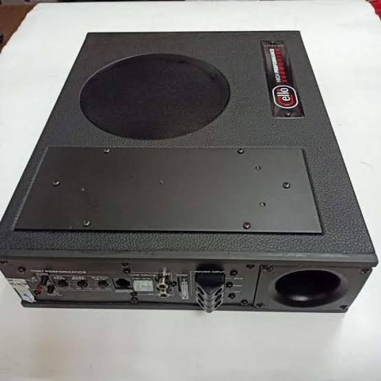 New cello Slot 5 slim subwoofer kolong, subwoofer aktif