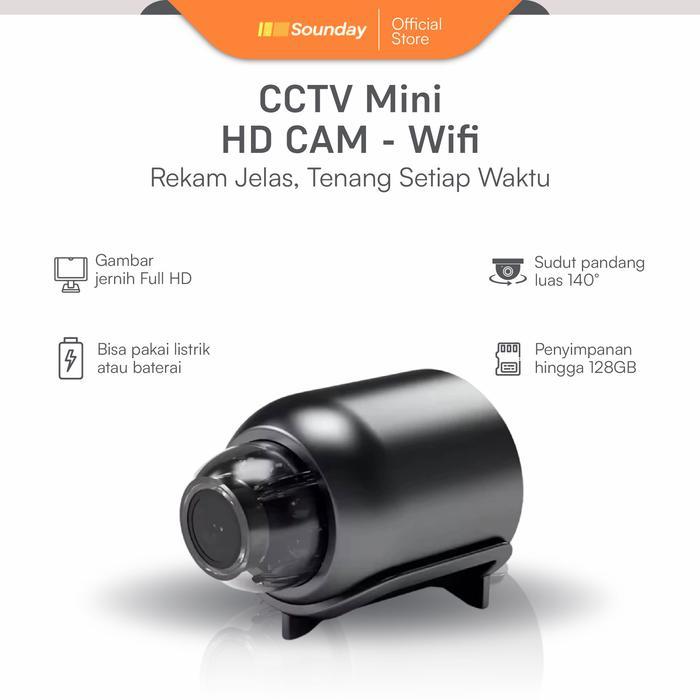 Kamera Pengintai mini WIFI Hidden Spy camera HD CCTV Mini Cam Simpan video Pemantauan jarak jauh