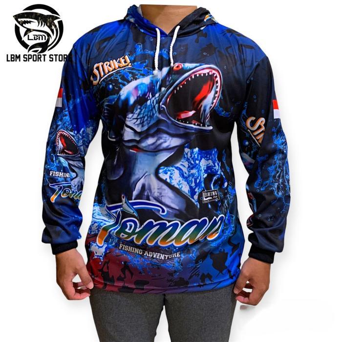 "New" Jersey Mancing kaos mancing baju mancing terlaris tangan panjang Uniseks