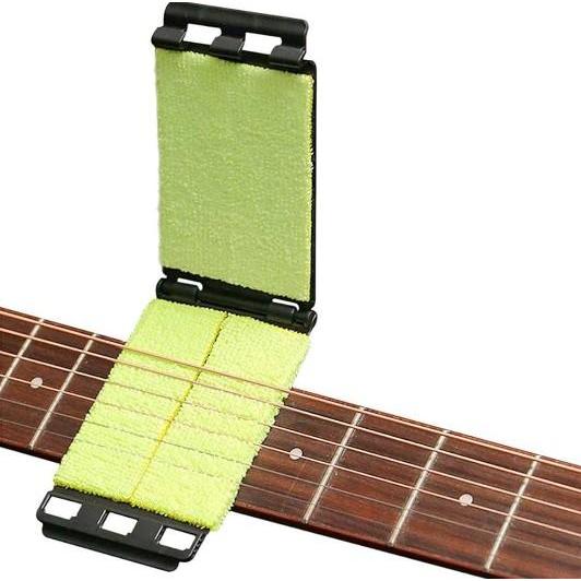 Pembersih Senar Gitar Elektrik Akustik Bass String Scrubber Guitar Fingerboard Cleaner