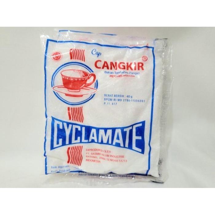Sodium Cangkir 40gr per pcs - Pemanis Buatan Cap Cangkir
