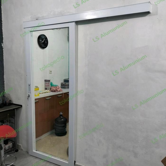 pintu sliding alumunium kaca