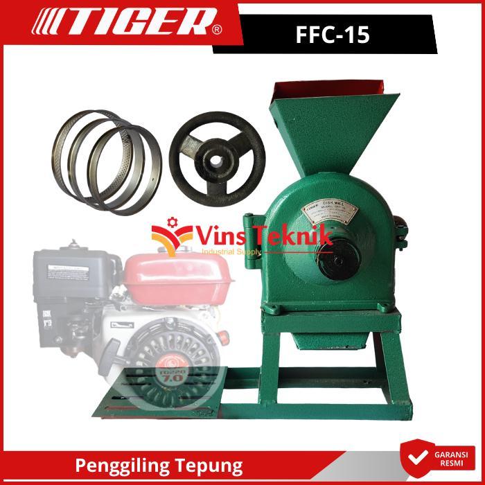 TIGER FFC 15 Mesin Giling Tepung Disk Mill Disk Mill FFC15