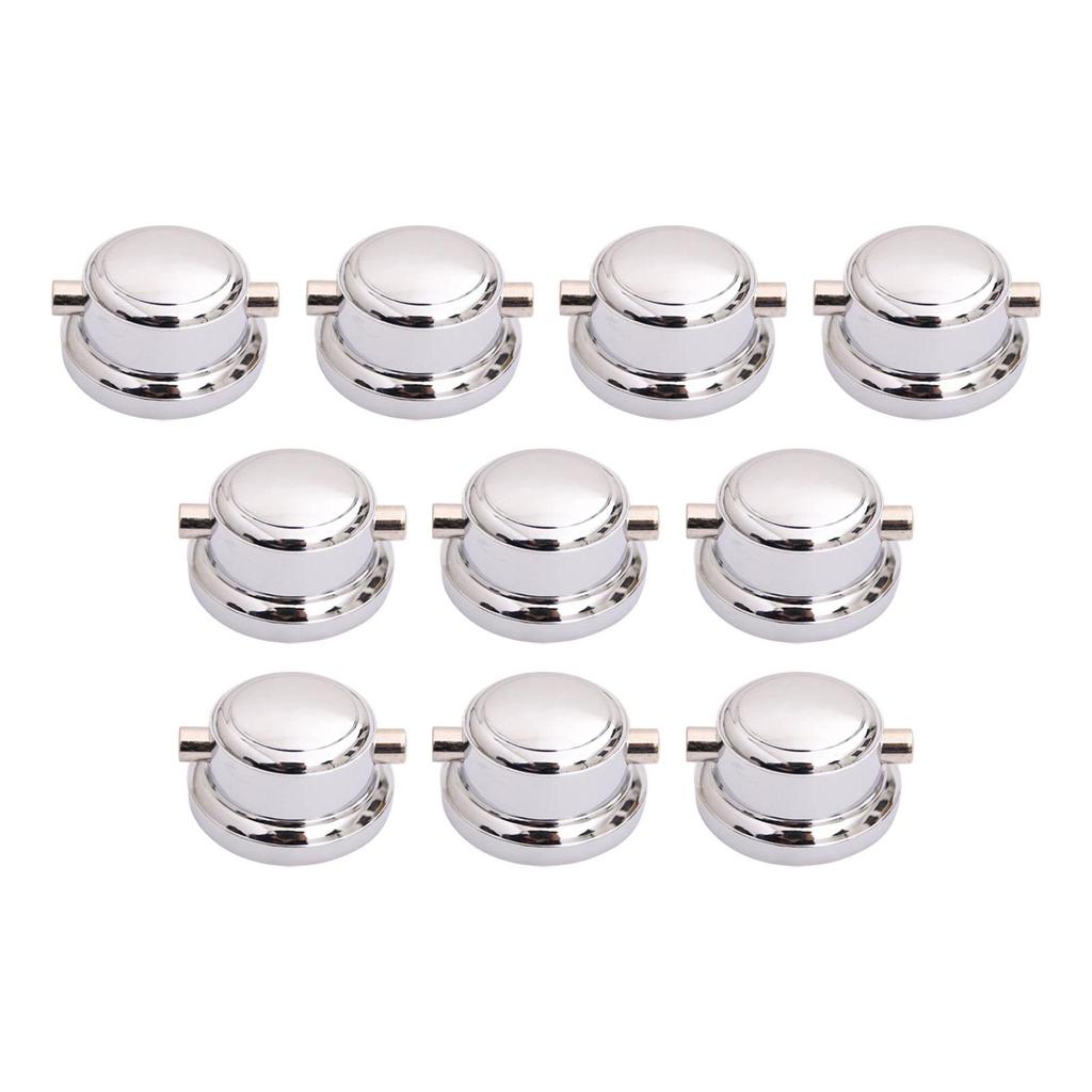 Drum Lugs Double End, Drum Kit, Percussion Accessories Drum Ears with Pads Drum Set Hardware