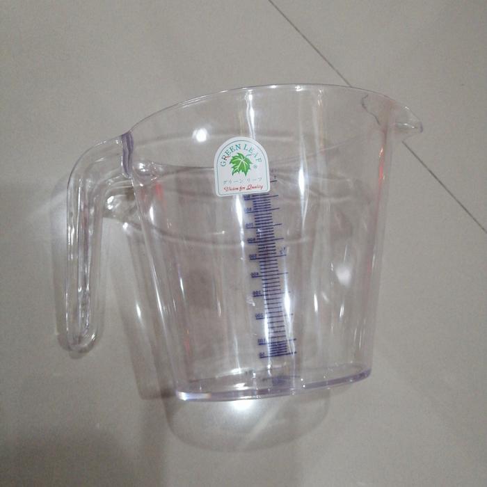 Teko Takaran Air 1000Ml/Gelas Takar Air 1000Ml Green Leaf Co