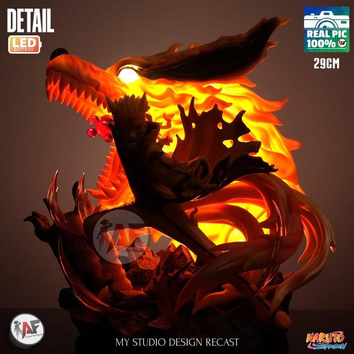 Best Seller Statue Action Figure Naruto X Kurama My Studio Recast Original