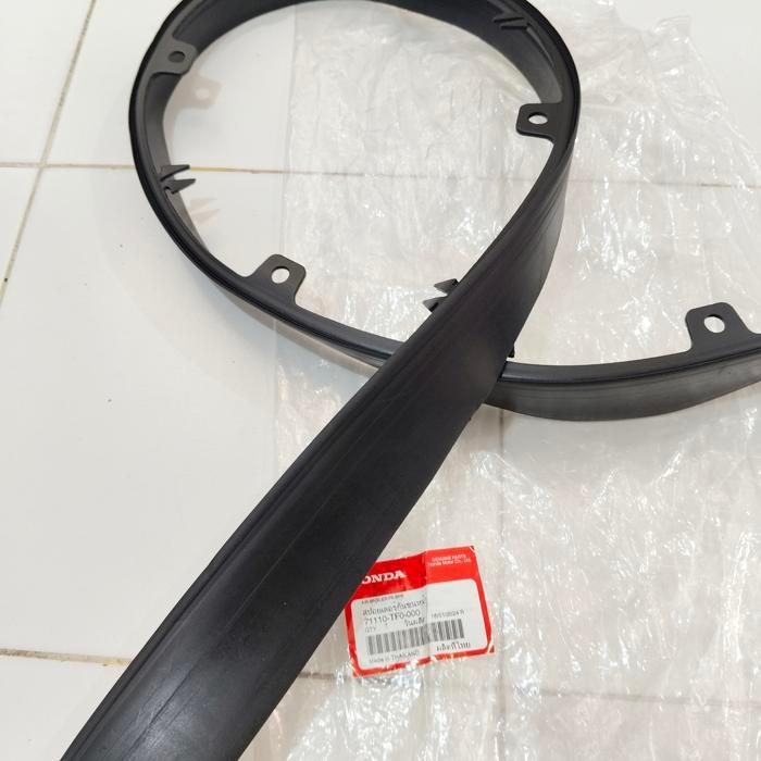 KARET LIDAH BUMPER BEMPER DEPAN BAWAH HONDA JAZZ GE8 TIPE S 2008 2009 2010 2011 2012 2013 ORI PASSSS