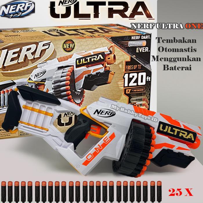 Mainan Anak Tembakan Nerf Original Model PUBG Machine Gun Kado Anak - Nerf Ultra One