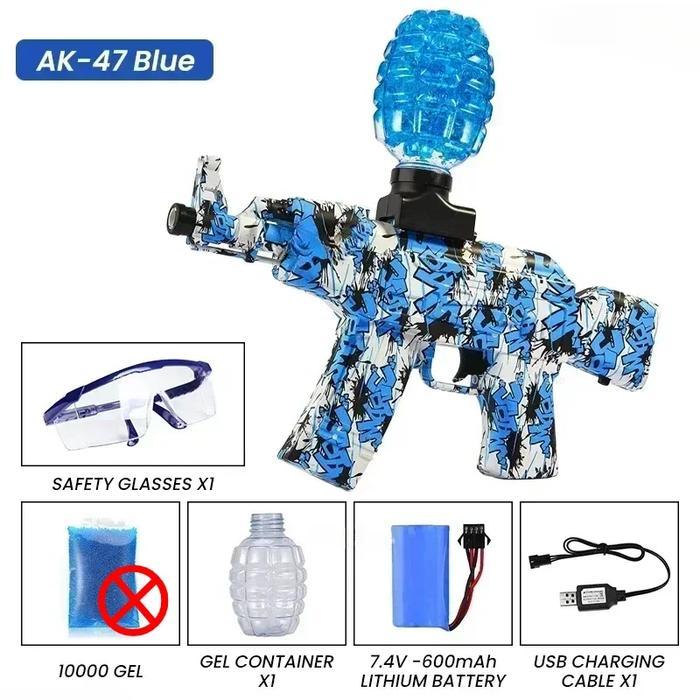 AK47 water guns Children's splash ball hydrogel bead electric gun toy is the best gift for children 