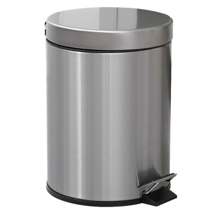 Informa Tempat Sampah Stainles 5 L Pedal Trash Bin