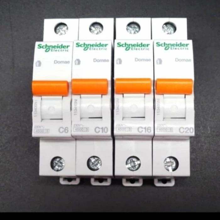Mcb schneider 1 phase 10a 10 ampere mcb breaker sneider 10ampere