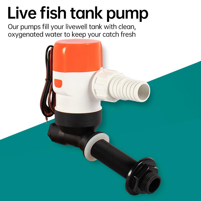 Aerated Bait Pump, L Fish Tank Pump, Marine Luya Submarine Pump, Dc Submersible Pump
