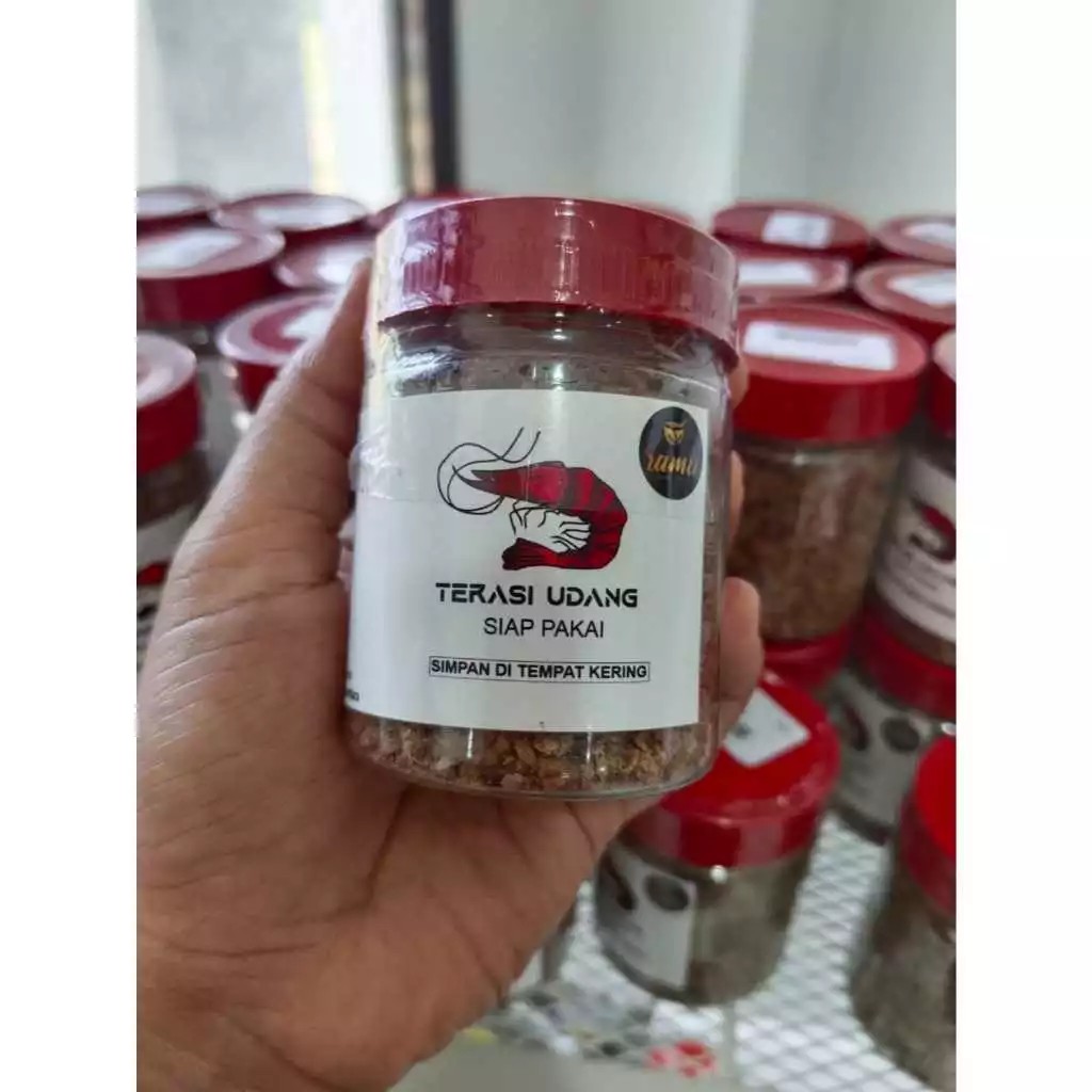 Oleh-Oleh Lombok NTB Terasi Udang Siap Pakai