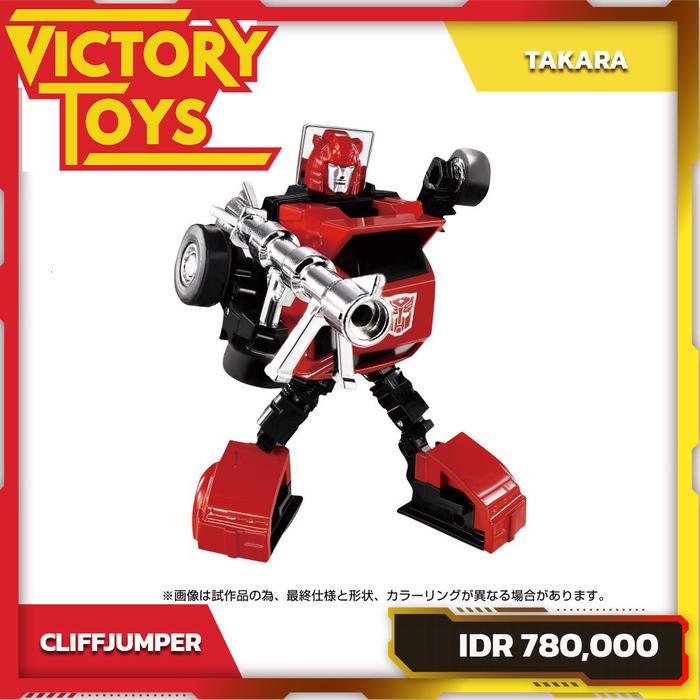 Ready TRANSFORMERS MISSING LINK C-04 CLIFFJUMPER By Takara