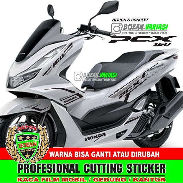 Ready Cutting Sticker PCX 160 PUTIH PCX 150 PUTIH