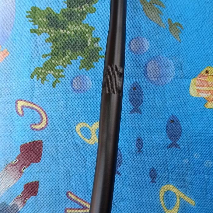 Handlebar Flatbar 25.4 Stang Flat Bar Hitam Alloy