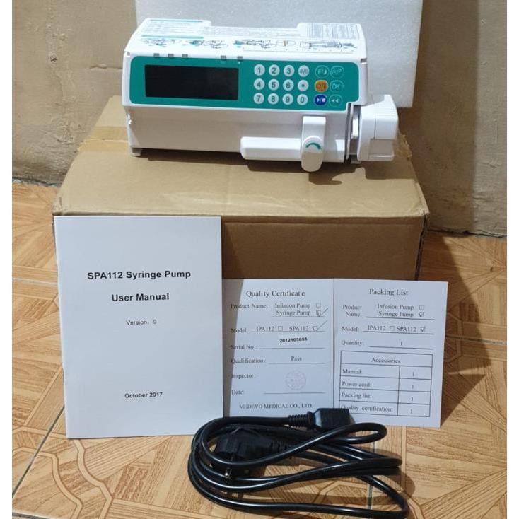 SYRINGE PUMP LEYTEMED SPA112 / SYRINGE PUMP LEYTEMED