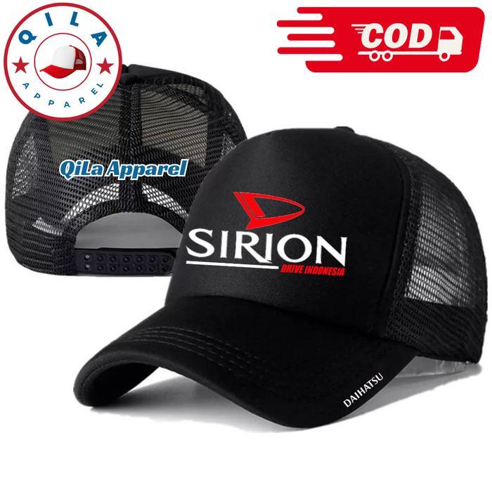 Qila Apparel Topi Trucker Daihatsu Sirion - Topi Distro Daihatsu Sirion Logo - Topi Daihatsu Sirion