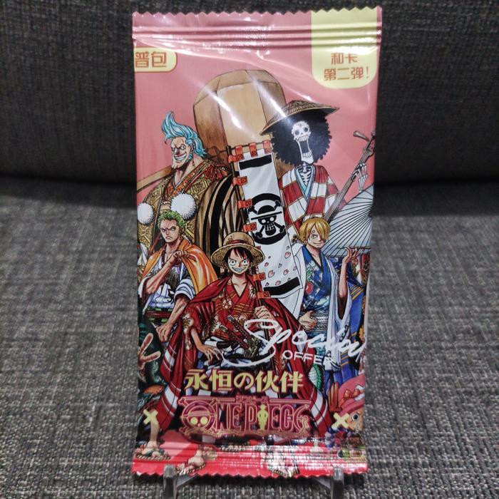 One piece eternal trading card sealed pack