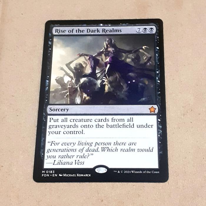 MAGIC THE GATHERING MTG Rise of the Dark Realms