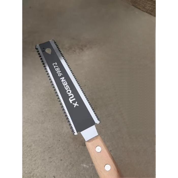 310mm Gergaji Tangan Super Tajam Gergaji Jepang Multifungsi Gergaji Kayu Manual Dua Sisi