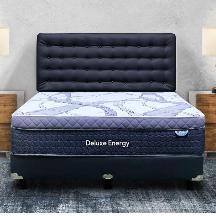 Kasur Central springbed Deluxe Energy Plushtop spring bed central deluxe plush top mattress - DELUXE