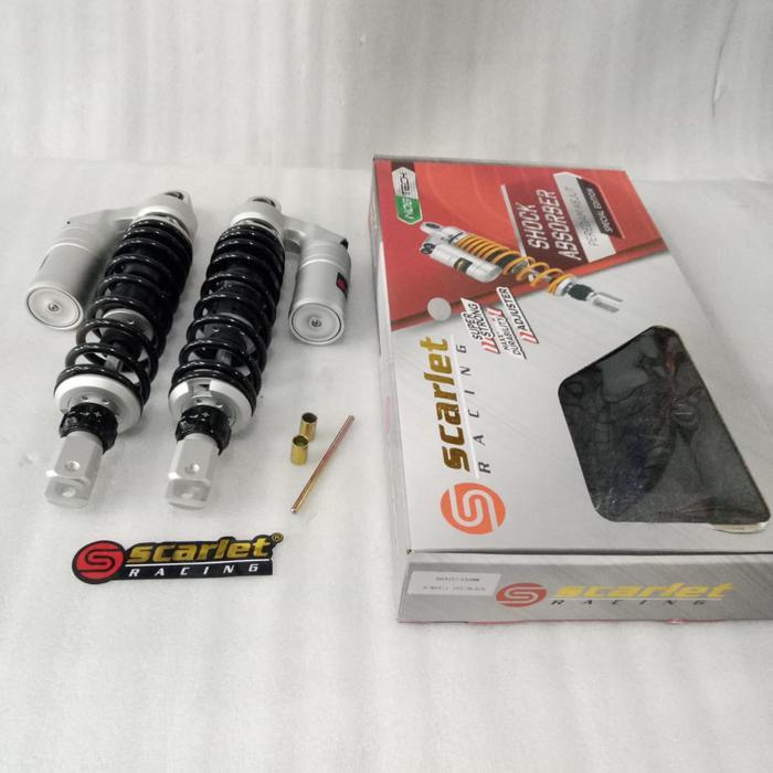 Shock Breaker Belakang Tabung Atas Merek Scarlet Yamaha Nmax Uk335Mm