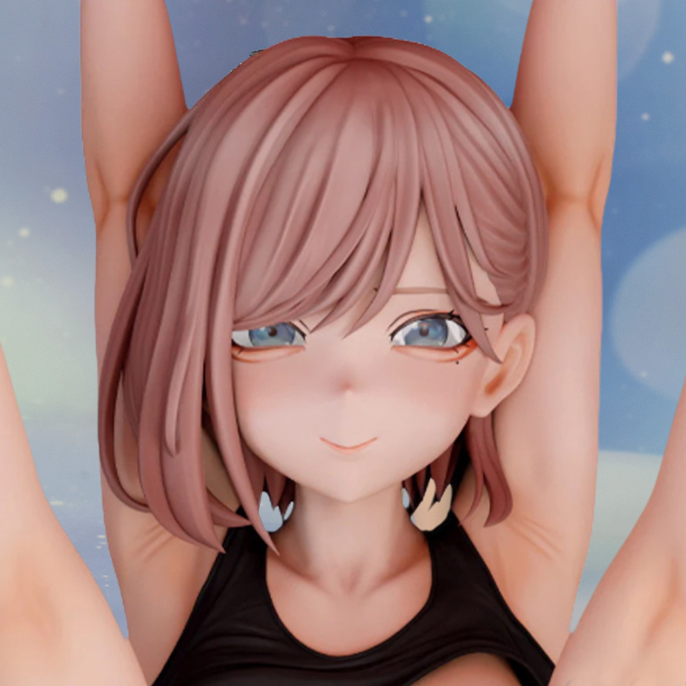 Aixlan Hentail Figure Yuririn 14cm Sexy Handstand PVC Action Figure Matte Paint Adult Anime Girl