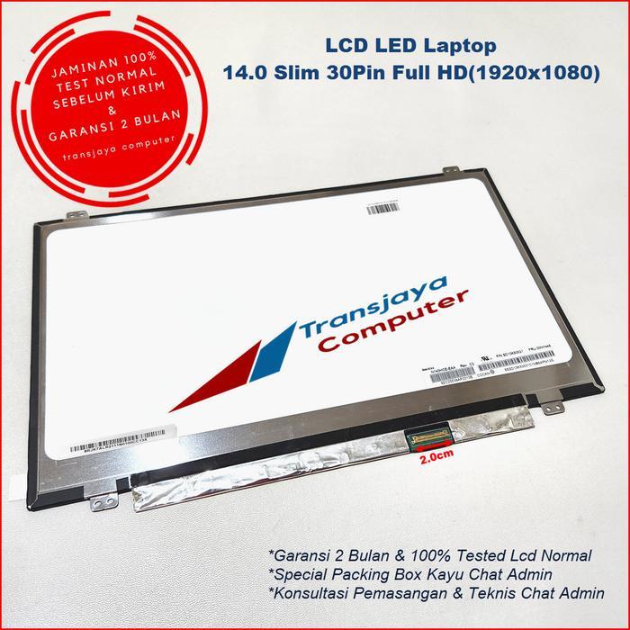 Layar Laptop LED LCD Acer Aspire E5-475 E5-475G E5-476 E5-476G Z476 LED 14.0 Slim 30pin