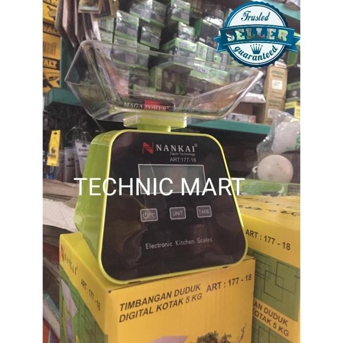 Timbangan Duduk Digital Kotak 5 Kg Nankai