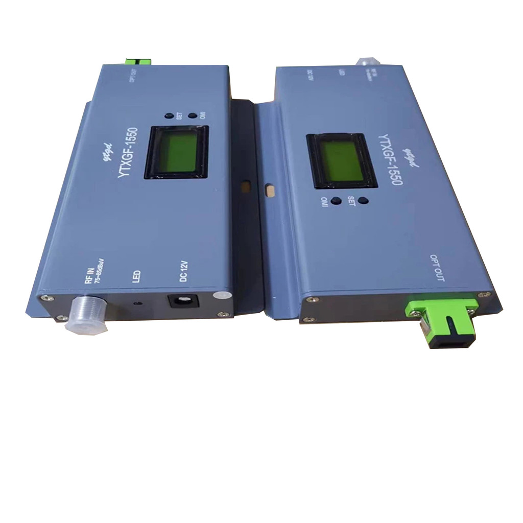 PROMO   Hot sale 1550nmOptical Transmitter catv transmitter cable TV special indoor with LCD display
