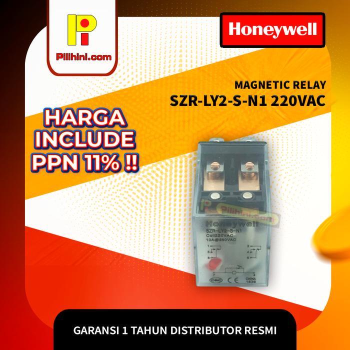 Honeywell Szr-Ly2-S-N1 220Vac Power Relay