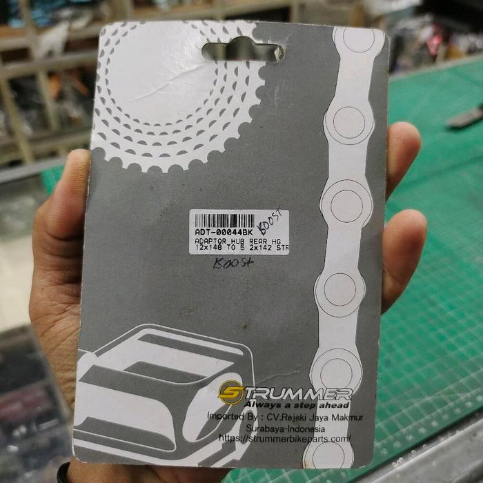 Adaptor Thru Axle Ta To Qr 142 Mm Untuk Freehub Strummer