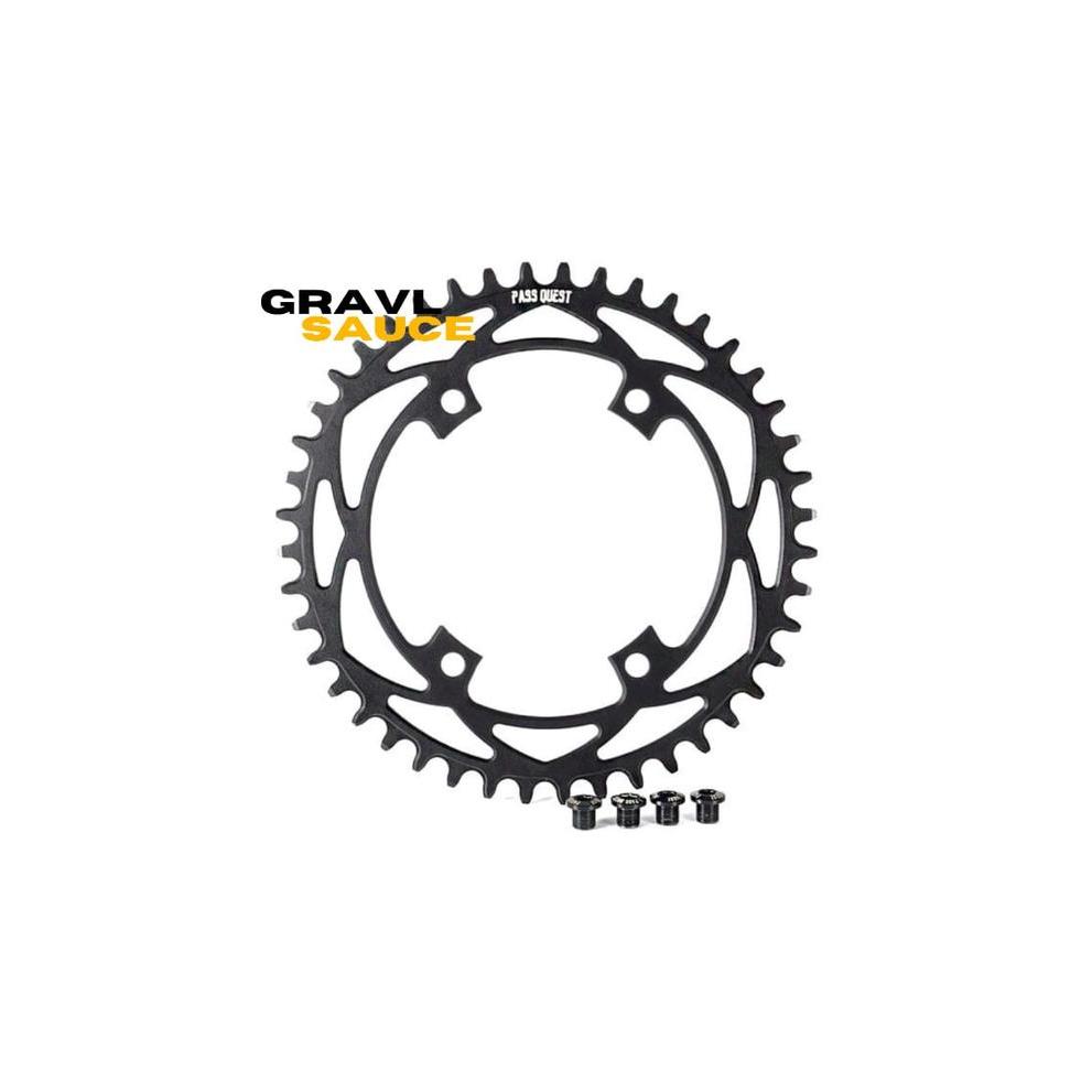 Pass Quest Chainring 44T Bcd 110 Shimano Grx Crank Arm